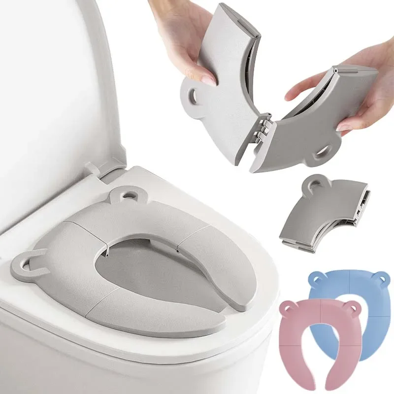 Home Bathroom With Urinal - Baby Cartoon Reis Opvouwbare Potje Zitje