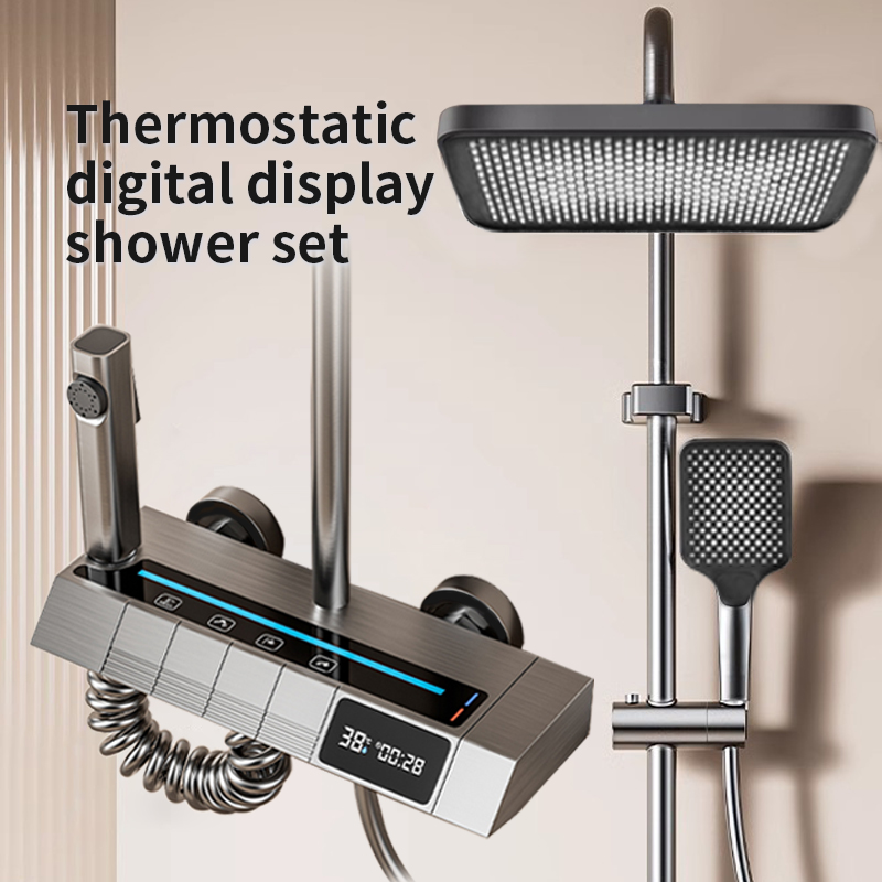 Home Bathroom - Digitale piano-douchekopset met constante temperatuur voor