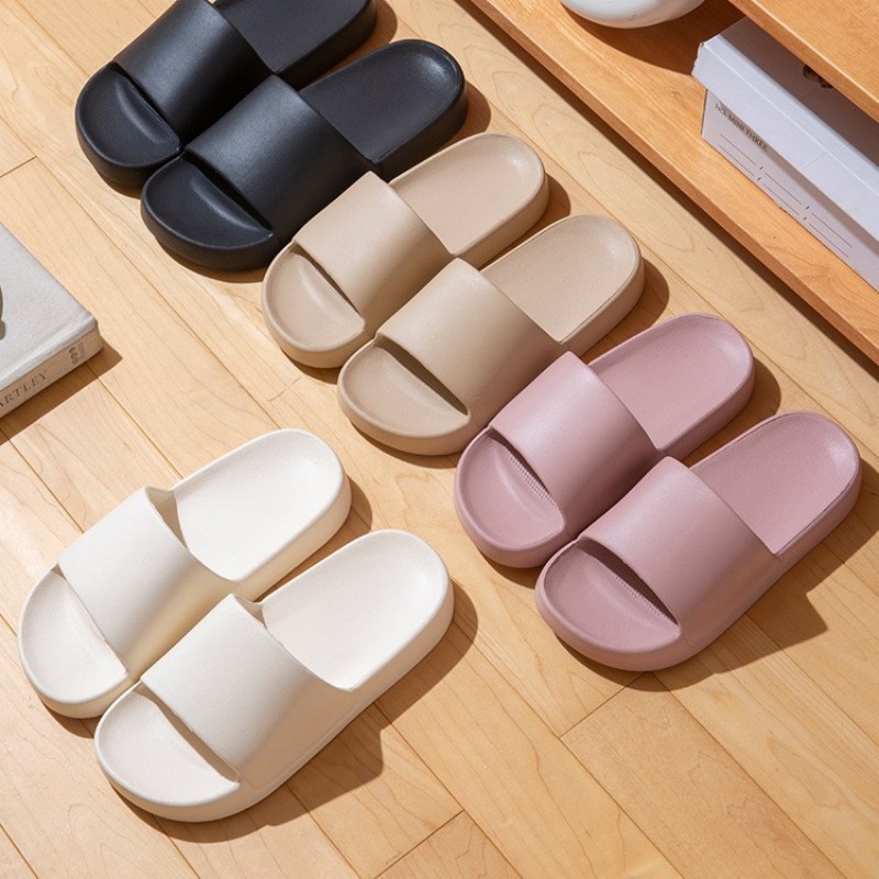 Home Bathroom Wear - SHAJI Dames Slippers met Vierkante Teen