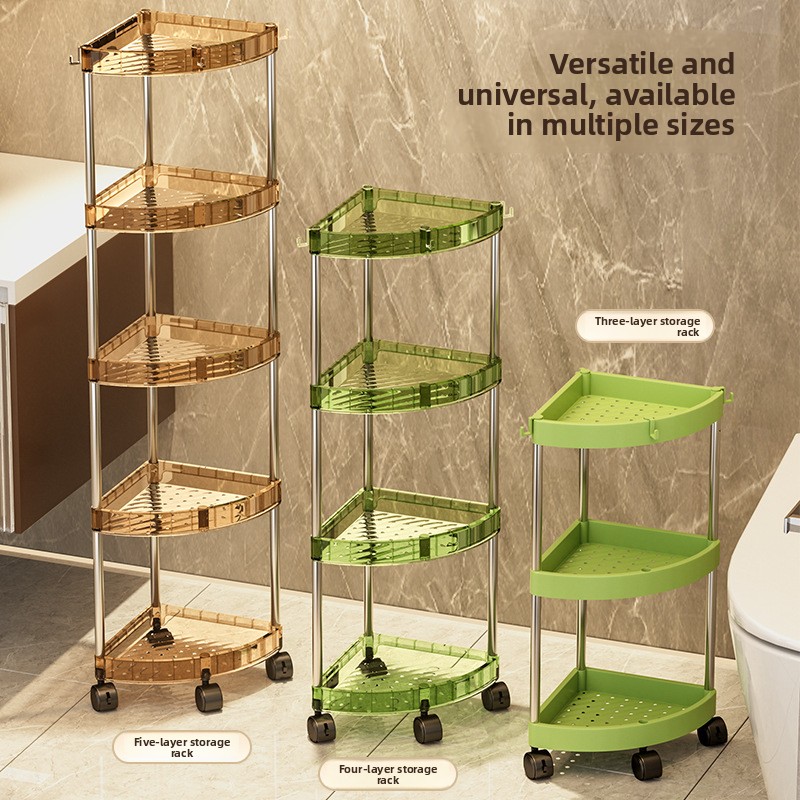 Home Essentials Bathroom Storage - Badkameropbergrek Meerlaags organizerrek voor toilet, slaapzaal,