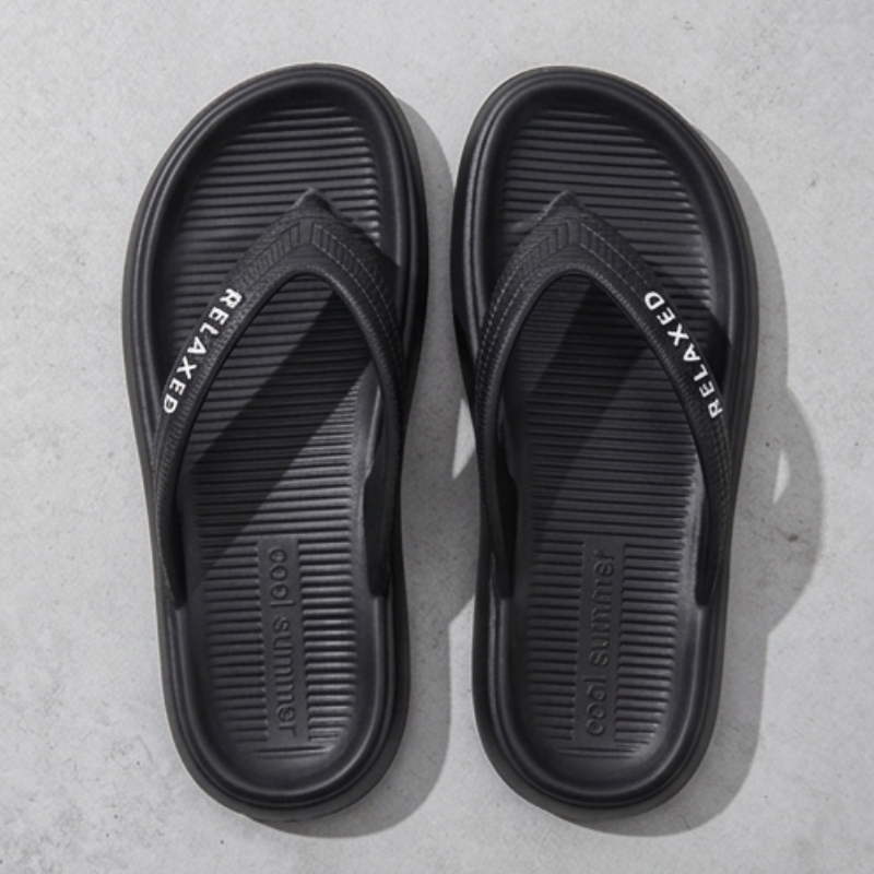 Home Bathroom Wear - Zomer heren slippers met zachte zool,