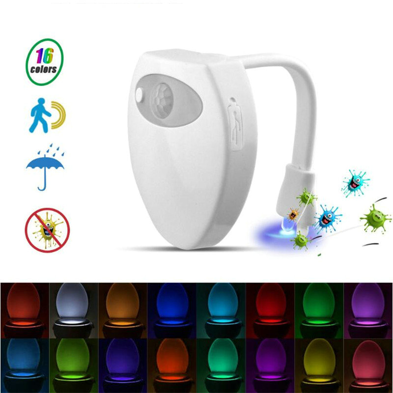 Home Bathroom Colors - Usb Oplaadbare Wc Motion Sensor Light