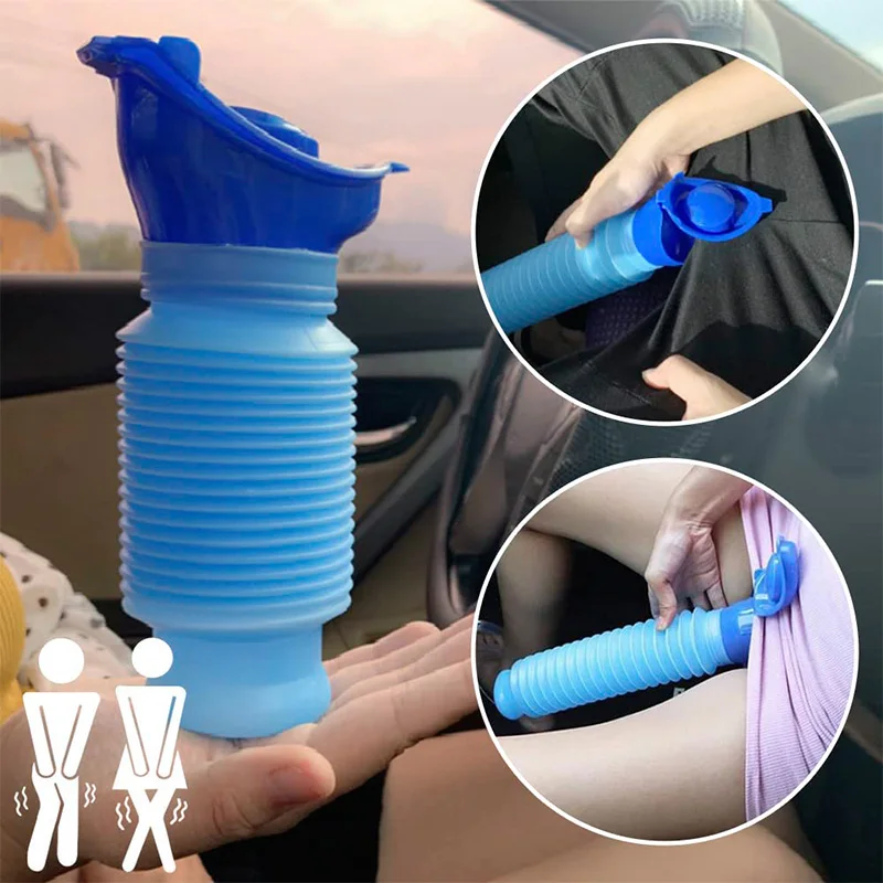 Home Bathroom With Urinal - 750ml Draagbare Volwassen Urinoir Outdoor Camping