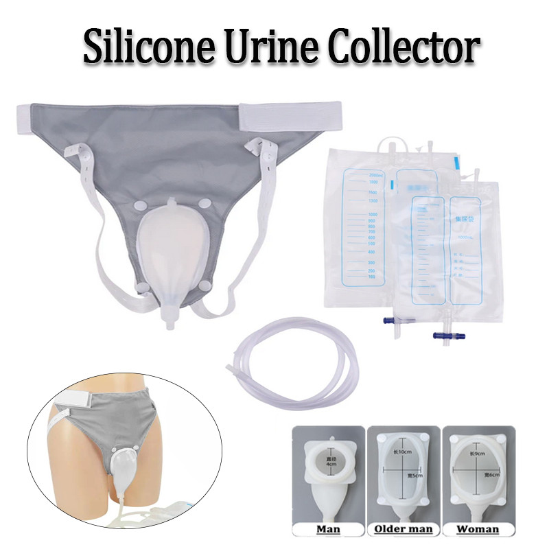 Home Bathroom With Urinal - Silicone urinecollector voor volwassenen, urinaal met