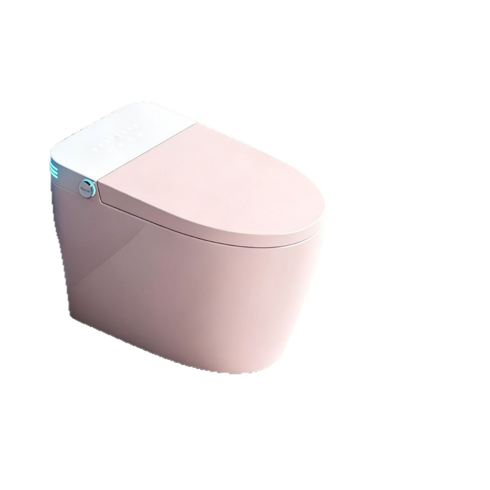 Home Bathroom - Slim toilet, roze, alles-in-één automatisch, geen