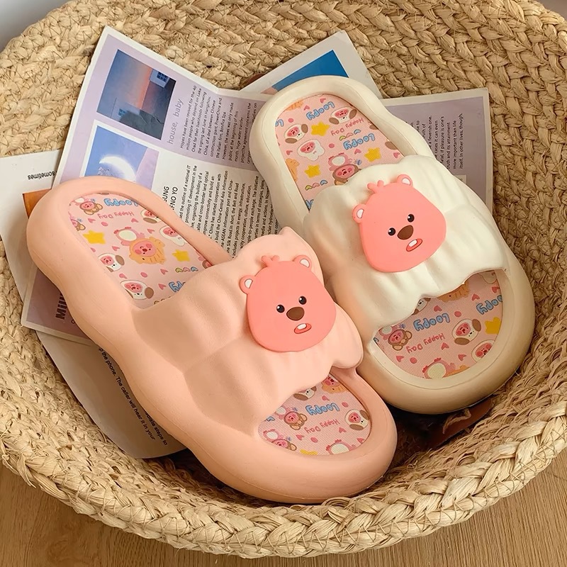 Schattige beverpantoffels voor - Home Bathroom Wear recensie en prijs