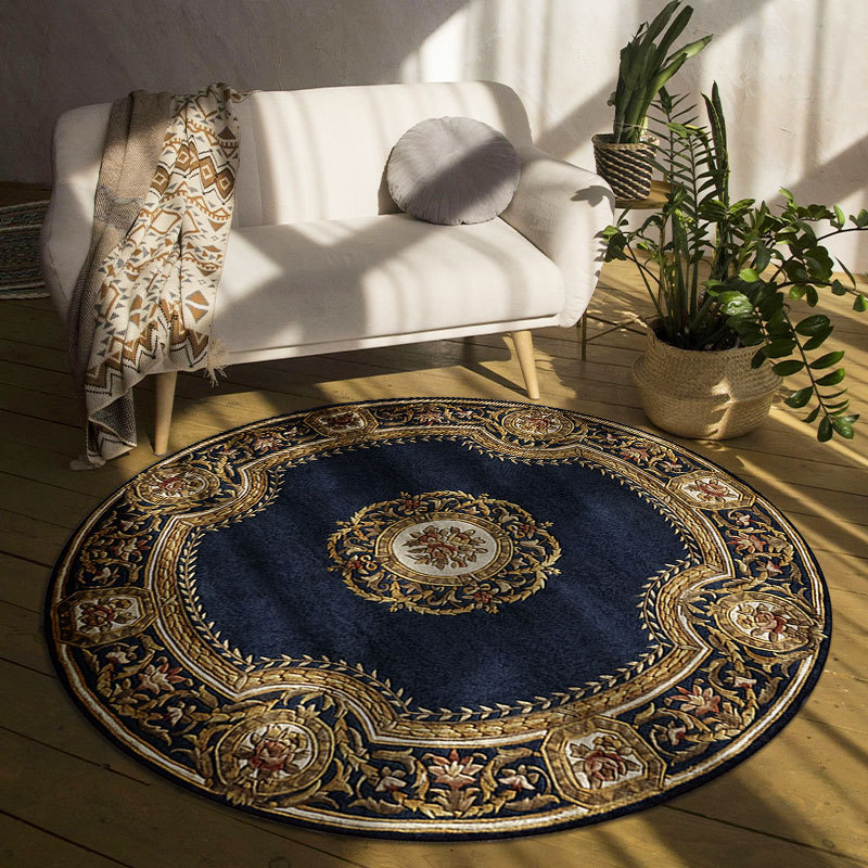 Boheemse ronde tapijten bloeme - Home Bathroom Colors recensie en prijs