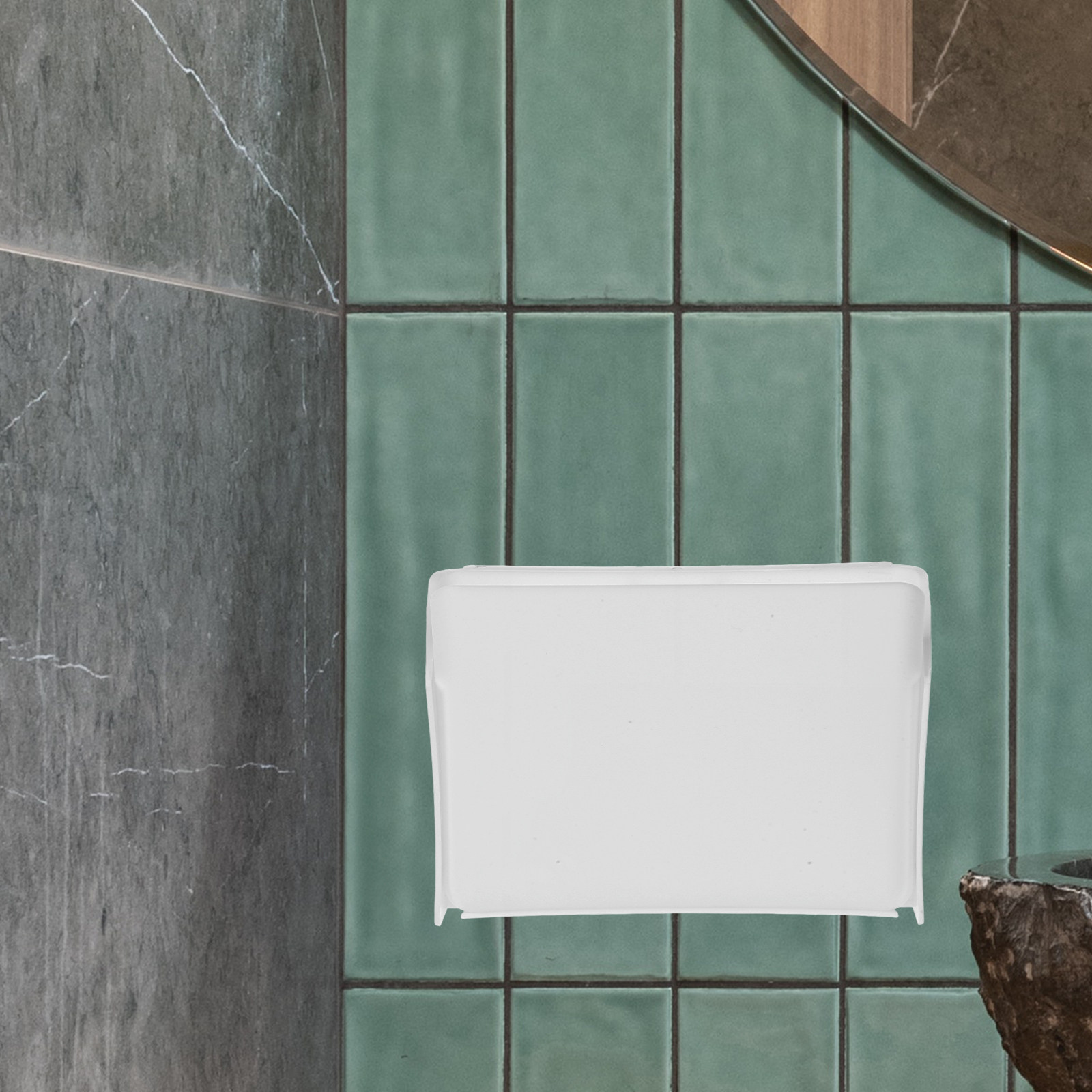 Opvouwbare, aan de muur gemont - Home Essentials Bathroom Storage recensie en prijs