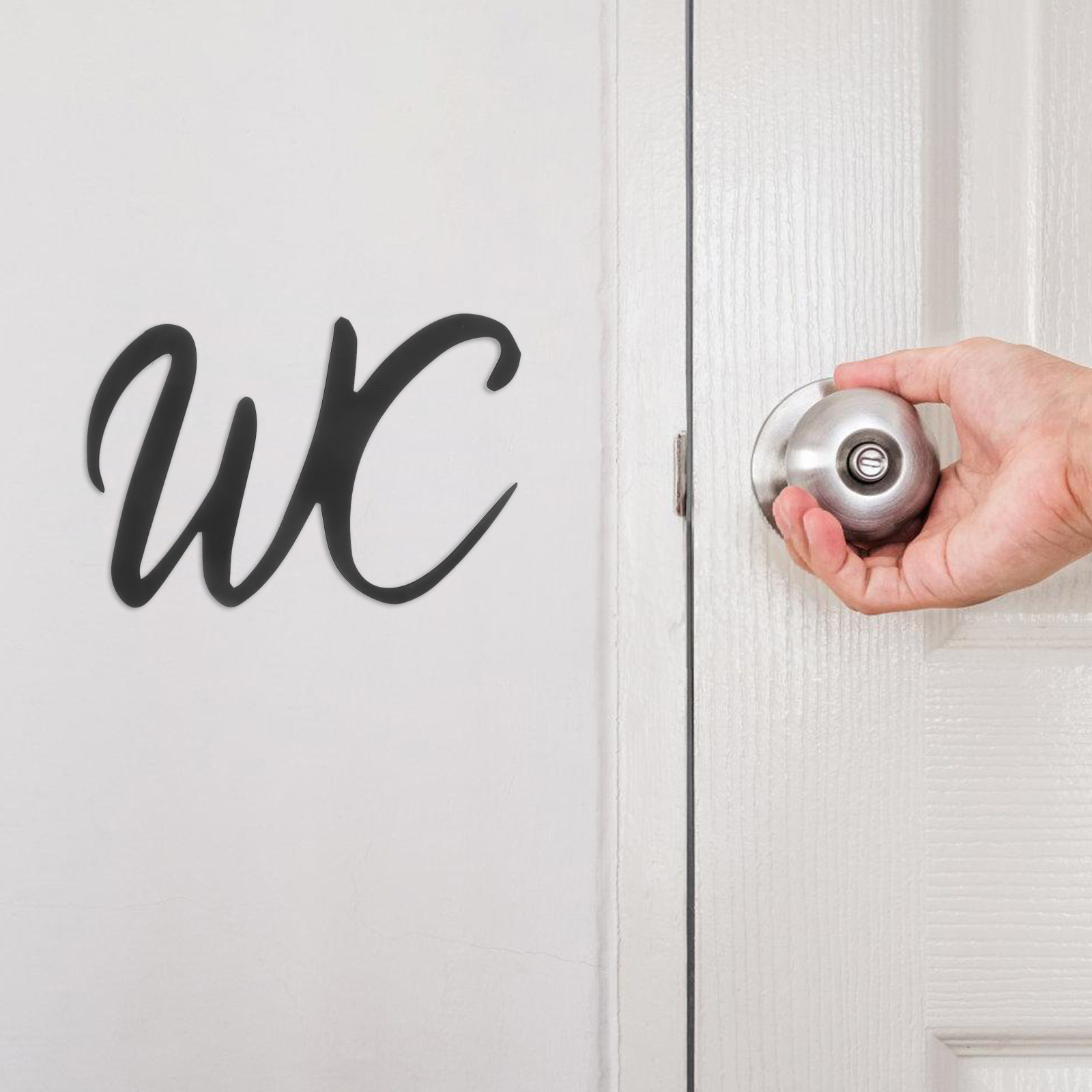 Genderneutraal badkamerdeurbor - Home Bathroom Signs recensie en prijs