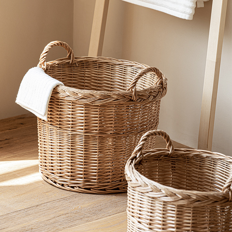 Geweven wasmand met handvatten - Home Essentials Bathroom Storage recensie en prijs