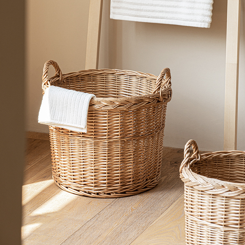 Geweven wasmand met handvatten - Home Essentials Bathroom Storage recensie en prijs