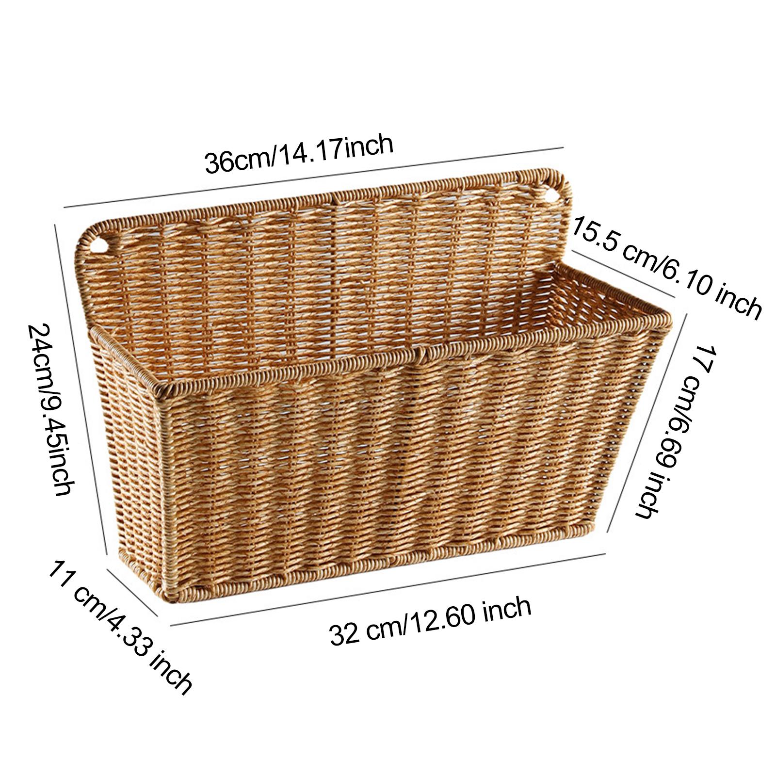 Scandinavische stijl geweven o - Home Essentials Bathroom Storage recensie en prijs