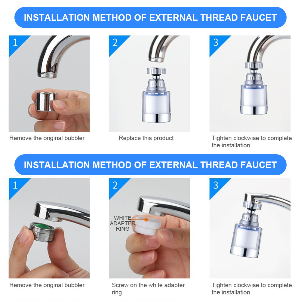 Kraanfilterelementen Waterzuiv - Home Bathroom Renovation recensie en prijs