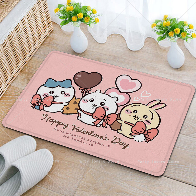 Anime Chiikawas Flanel Tapijte - Home Goods Bathroom Decor recensie en prijs
