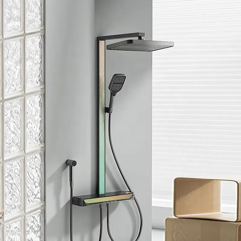 Messing digitale watervaldouch - Home Bathroom recensie en prijs