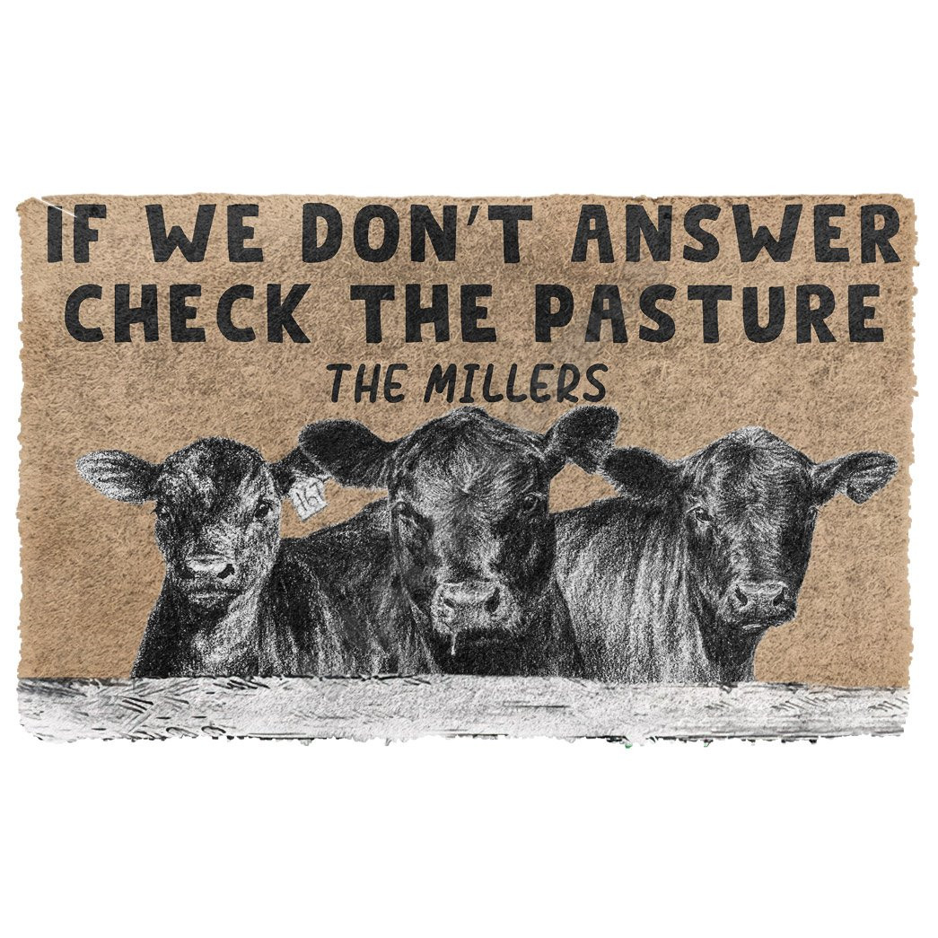 3D Check The Angus Cattle Past - Home Bathroom Name recensie en prijs