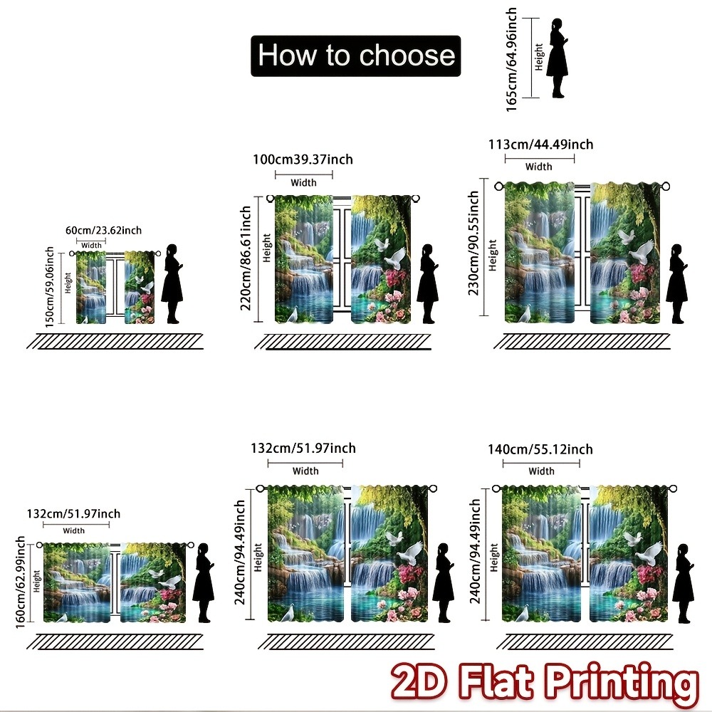 2D plan - 2-delige set, gordij - Home Bathroom Plan recensie en prijs