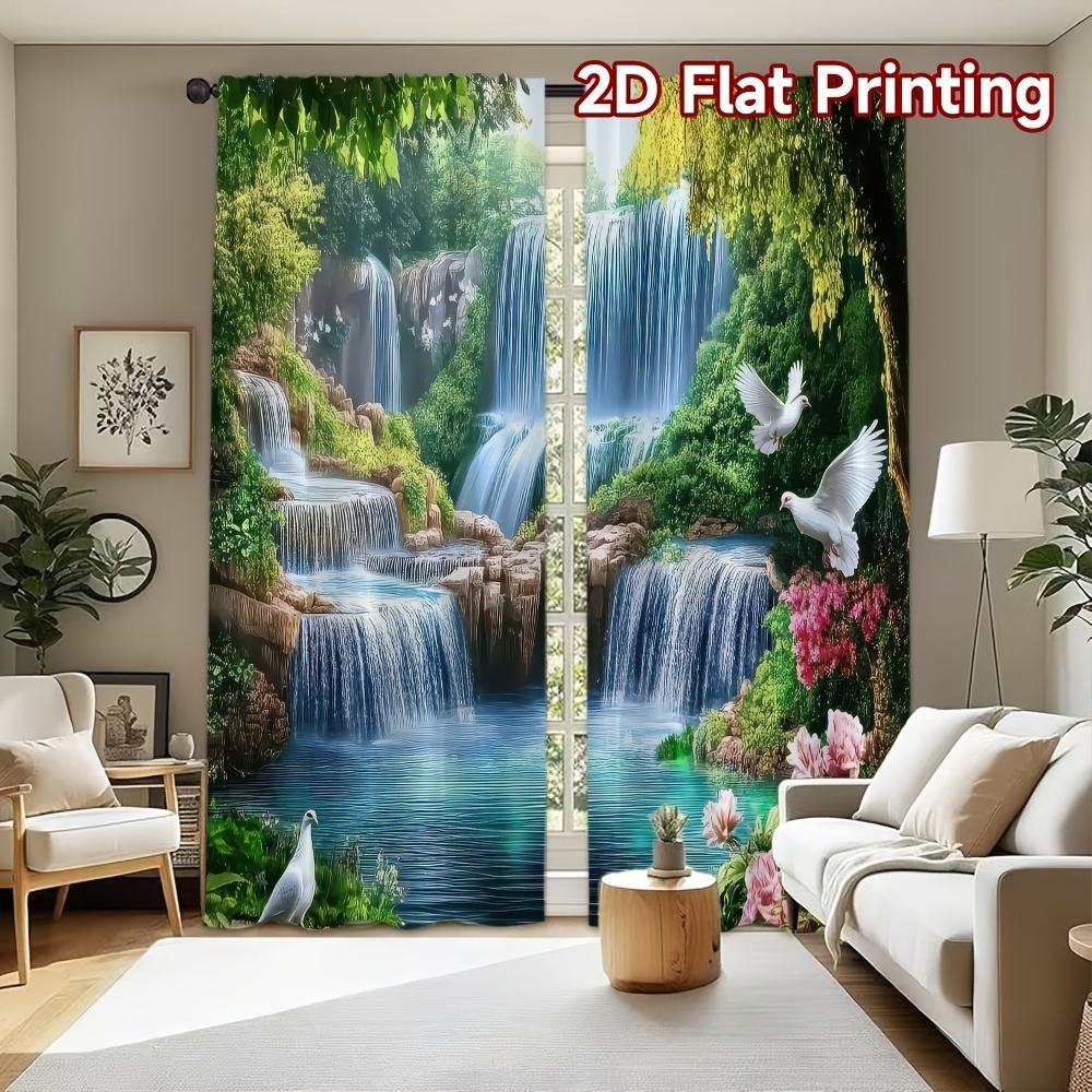 2D plan - 2-delige set, gordij - Home Bathroom Plan recensie en prijs