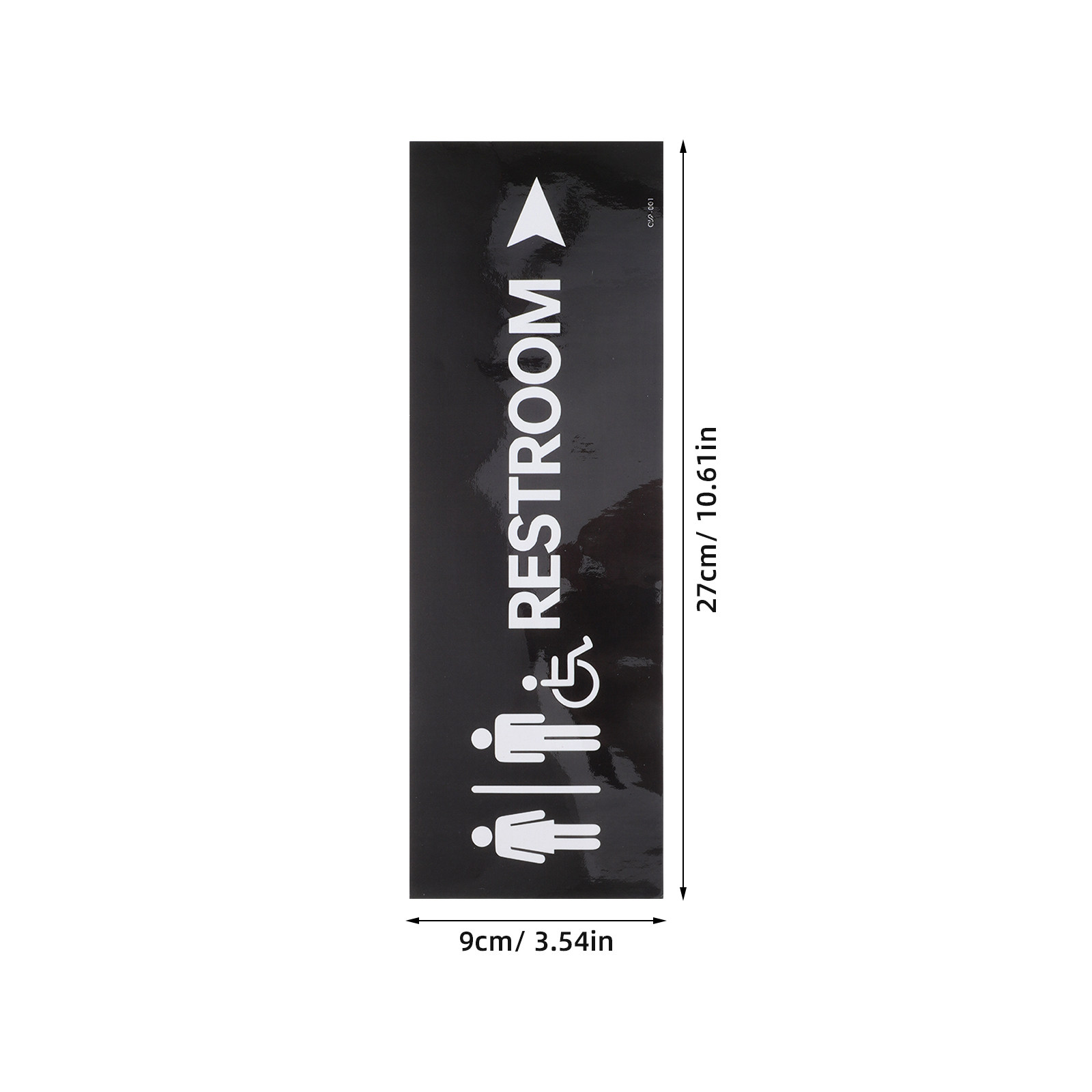 5 stuks zelfklevende badkamerd - Home Bathroom Signs recensie en prijs