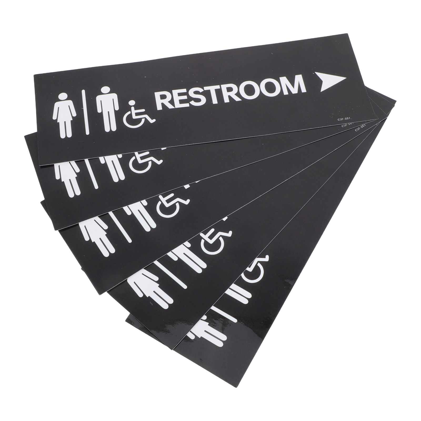 5 stuks zelfklevende badkamerd - Home Bathroom Signs recensie en prijs