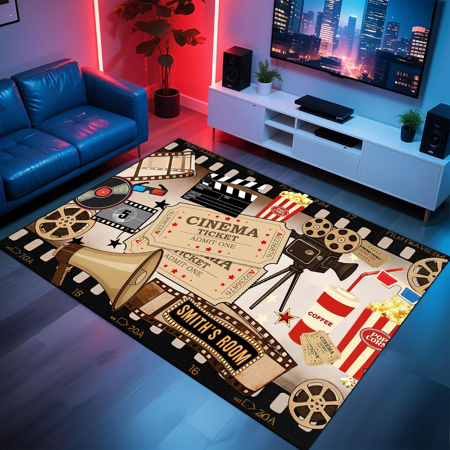 Gepersonaliseerd naam-cinema-t - Home Bathroom Name recensie en prijs