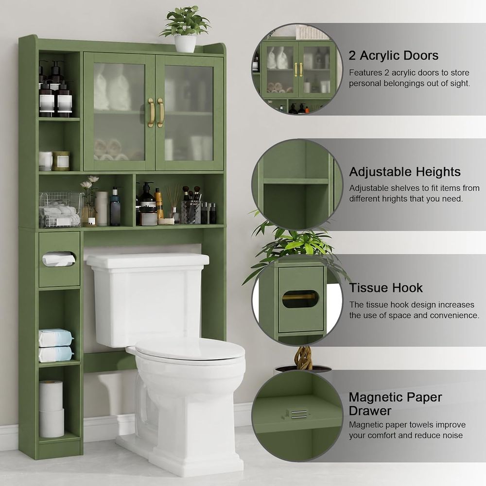 Ruimtebesparende acryl opbergk - Home Bathroom recensie en prijs
