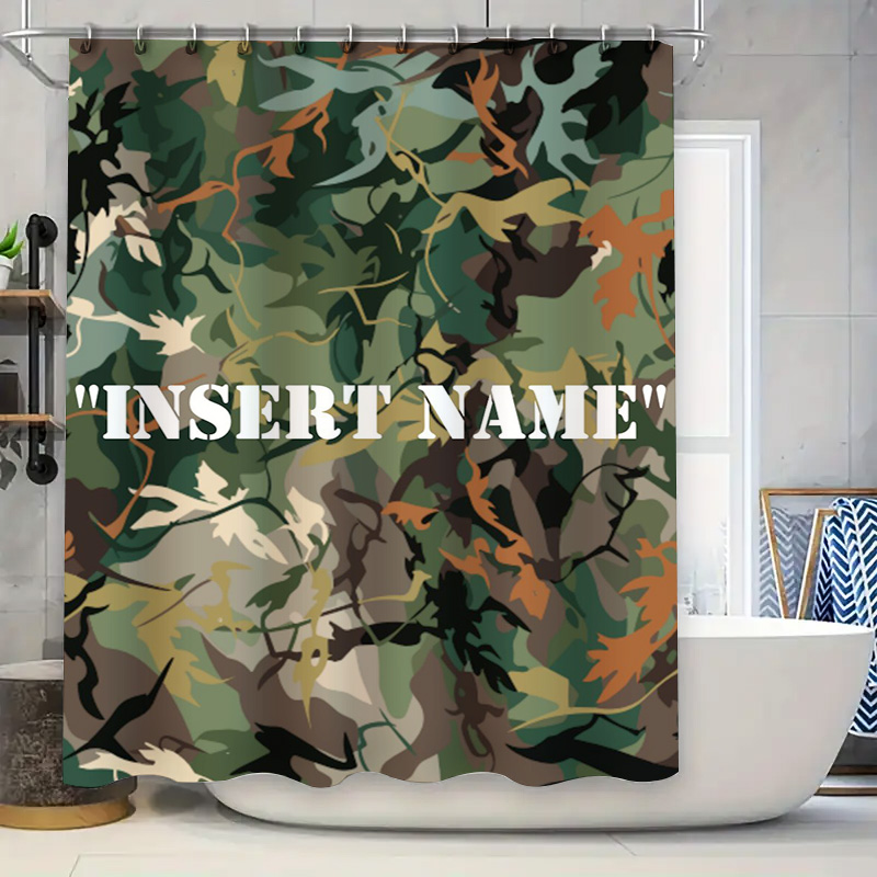 Gepersonaliseerde Camouflage P - Home Bathroom Name recensie en prijs