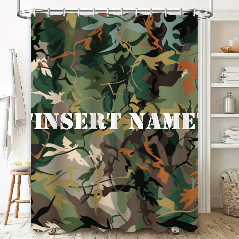 Gepersonaliseerde Camouflage P - Home Bathroom Name recensie en prijs