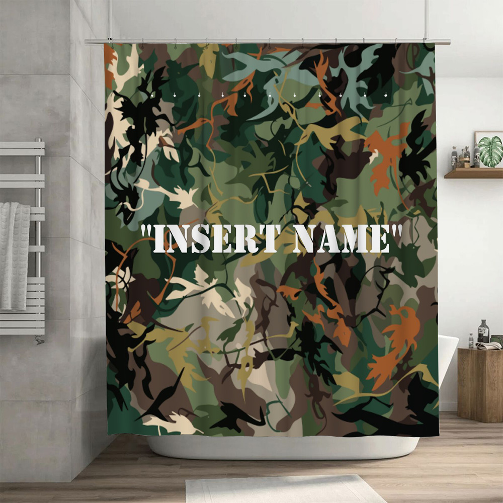 Gepersonaliseerde Camouflage P - Home Bathroom Name recensie en prijs