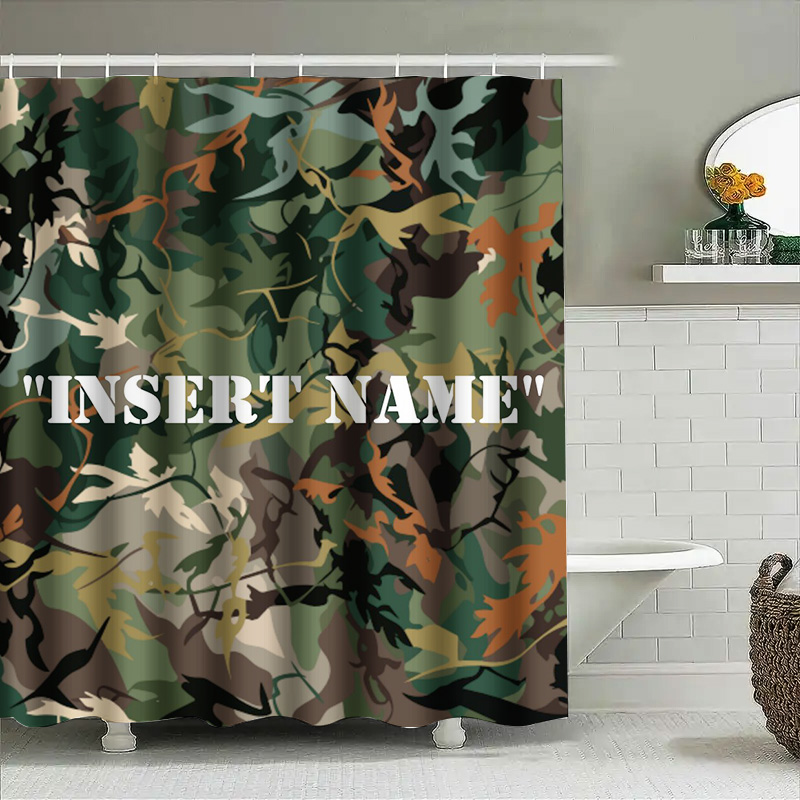 Gepersonaliseerde Camouflage P - Home Bathroom Name recensie en prijs