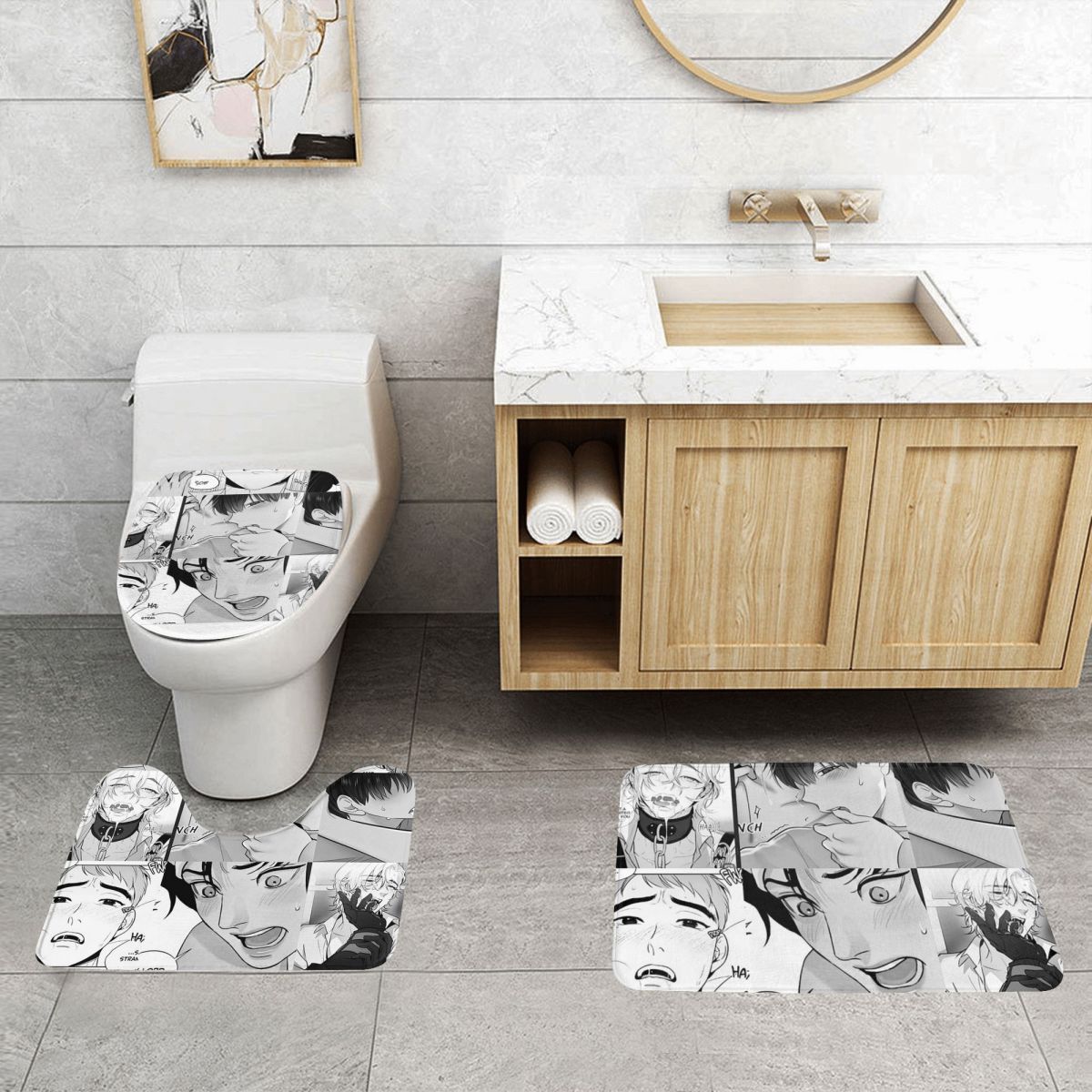 The Good Yaoi Boys 3-delige ba - Home Goods Bathroom Sets recensie en prijs